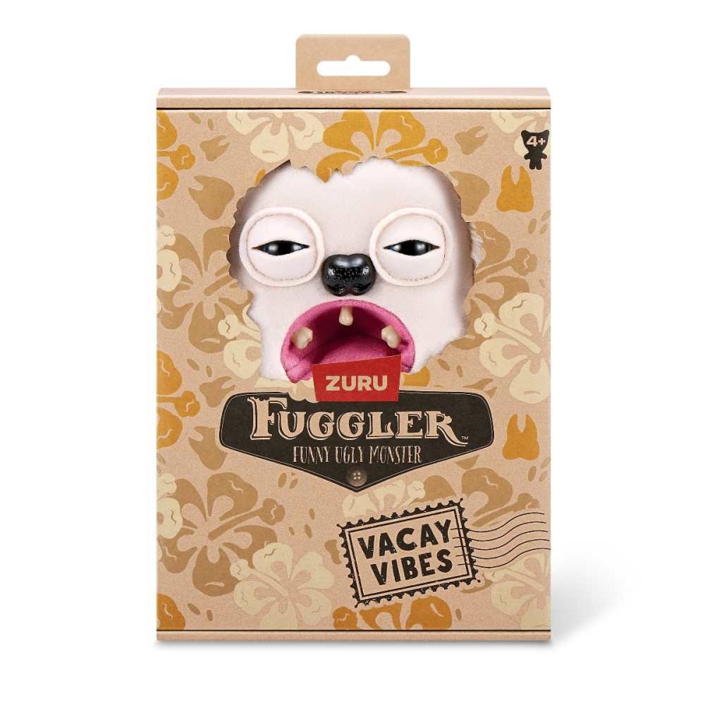 Fuggler - Jucarie de plus, 23 cm - Ciudateii in vacanta, Hedge Grog - cream copii varsta 3 ani + [5]
