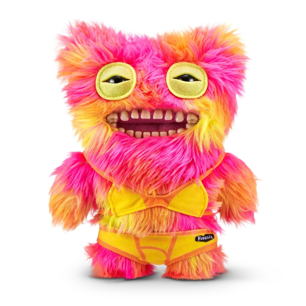Fuggler - Jucarie de plus, 23 cm - Ciudateii in vacanta, Mr Buttons - multi copii varsta 3 ani + [1]
