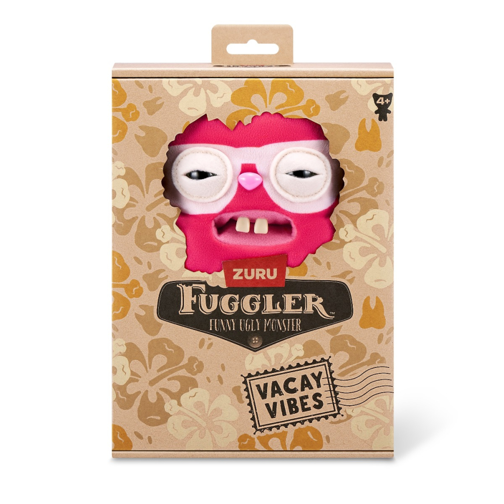 Fuggler - Jucarie de plus, 23 cm - Ciudateii in vacanta, Rabid Rabbit - red copii varsta 3 ani + [5]