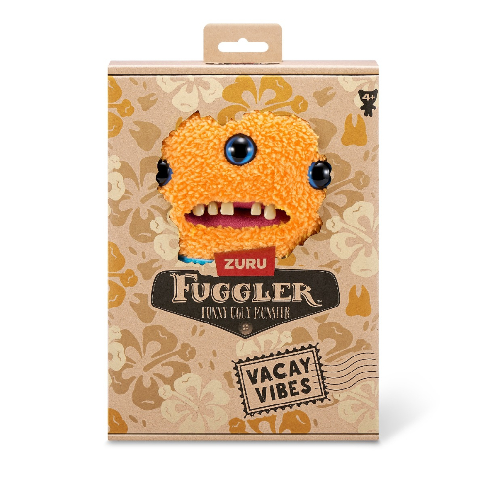 Fuggler - Jucarie de plus, 23 cm - Ciudateii in vacanta, Reek-O - orange copii varsta 3 ani + [5]