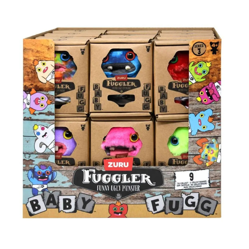 Fuggler - Jucarie de plus, 9 cm - Bebe ciudatei varsta 3-5 ani ,5-7 ani ,7-9 ani ,9-12 ani ,12-14 ani ,14-18 ani ,18+, Unisex [2]