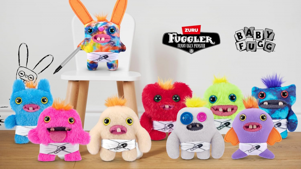Fuggler - Jucarie de plus, 9 cm - Bebe ciudatei varsta 3-5 ani ,5-7 ani ,7-9 ani ,9-12 ani ,12-14 ani ,14-18 ani ,18+, Unisex [3]