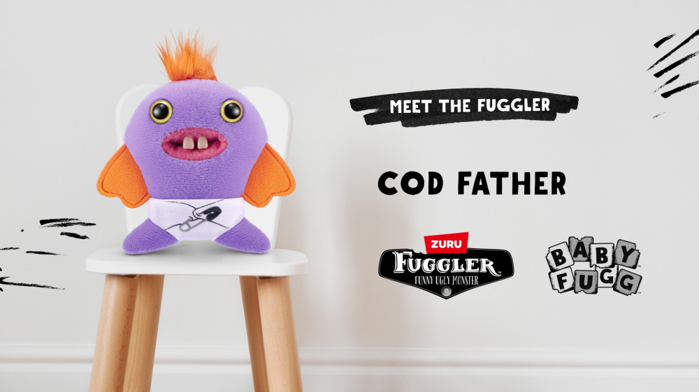 Fuggler - Jucarie de plus, 9 cm - Bebe ciudatei, Cod Father copii varsta 3 ani + [7]