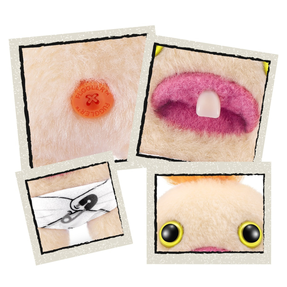 Fuggler - Jucarie de plus, 9 cm - Bebe ciudatei, Mr Needles copii varsta 3 ani + [4]