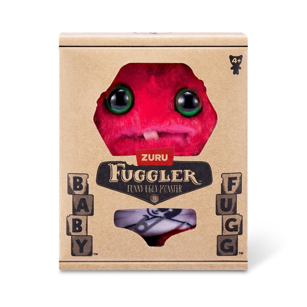 Fuggler - Jucarie de plus, 9 cm - Bebe ciudatei, Munch Munch copii varsta 3 ani + [5]