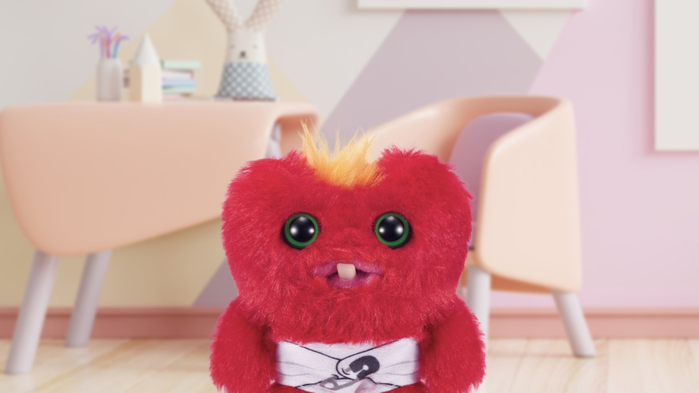 Fuggler - Jucarie de plus, 9 cm - Bebe ciudatei, Munch Munch copii varsta 3 ani + [2]