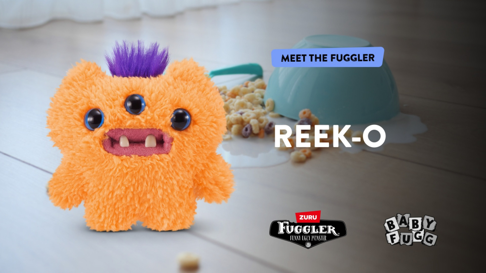 Fuggler - Jucarie de plus, 9 cm - Bebe ciudatei, S4 copii varsta 3-5 ani|5-7 ani|7-9 ani|9-12 ani|12-14 ani|14-18 ani [10]