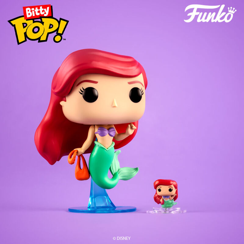 Funko Bitty POP: Disney P- Ariel 4PK varsta 3-5 ani ,5-7 ani ,7-9 ani ,9-12 ani ,12-14 ani ,14-18 ani ,18+, Unisex [2]