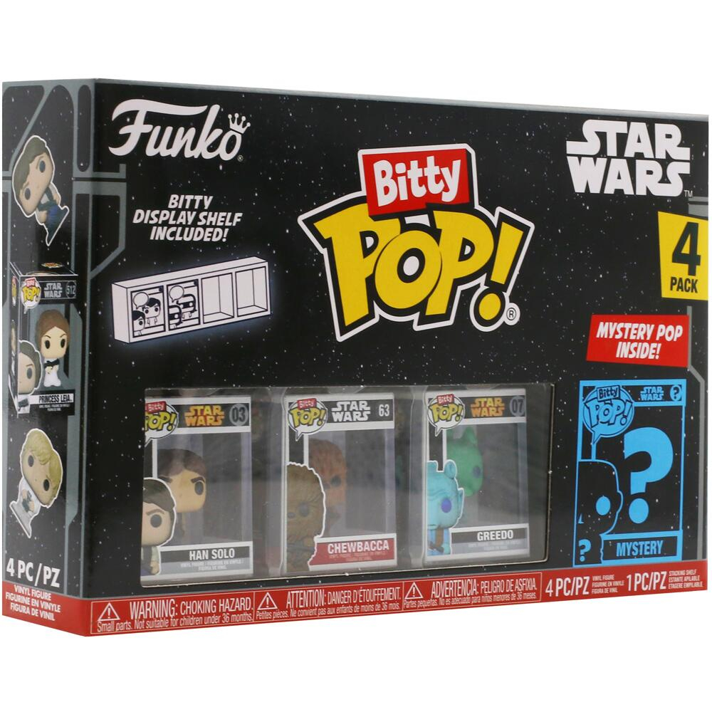 Funko Bitty POP: Star Wars- Han Solo 4PK varsta 3-5 ani ,5-7 ani ,7-9 ani ,9-12 ani ,12-14 ani ,14-18 ani ,18+, Unisex [2]
