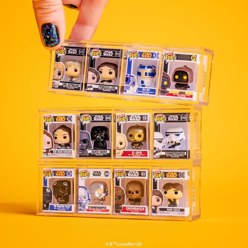 Funko Bitty POP: Star Wars- Luke 4PK varsta 3-5 ani ,5-7 ani ,7-9 ani ,9-12 ani ,12-14 ani ,14-18 ani ,18+, Unisex [2]