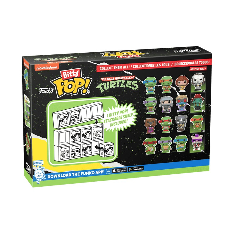 Funko Bitty POP: TMNT- Leonardo 4PK varsta 3-5 ani ,5-7 ani ,7-9 ani ,9-12 ani ,12-14 ani ,14-18 ani ,18+, Unisex [4]