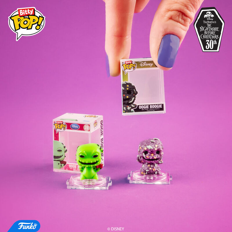 Funko Bitty POP: TNBC- Oogie Boogie 4PK varsta 3-5 ani ,5-7 ani ,7-9 ani ,9-12 ani ,12-14 ani ,14-18 ani ,18+, Unisex [2]