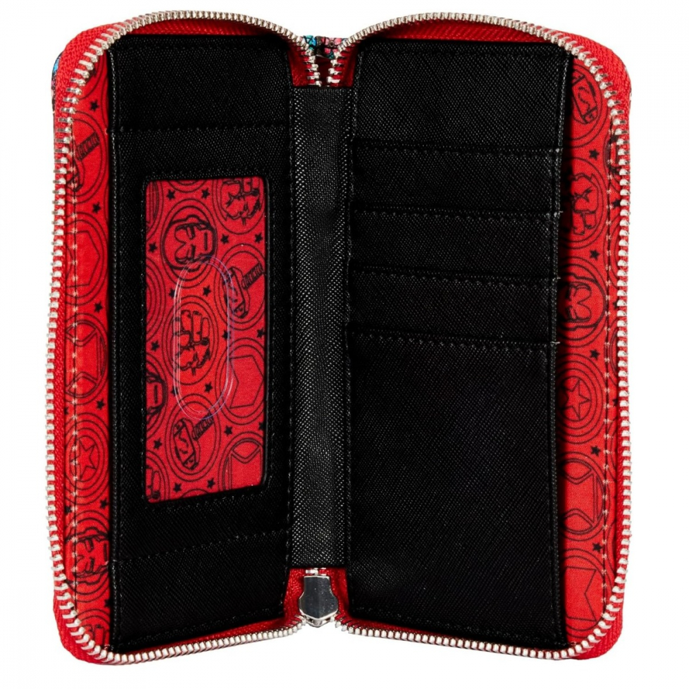 Funko LF: Marvel Avengers Tattoo Zip Around Wallet varsta 3-5 ani ,5-7 ani ,7-9 ani ,9-12 ani ,12-14 ani ,14-18 ani ,18+, Unisex [4]