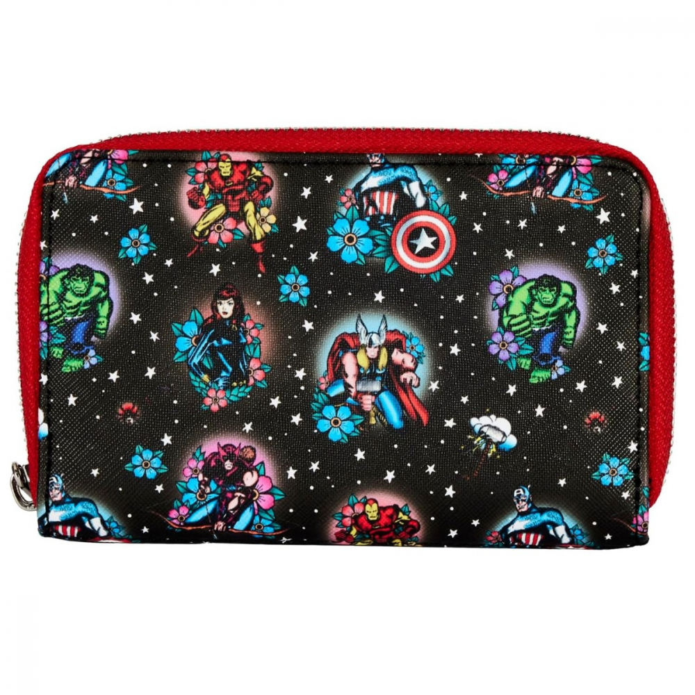 Funko LF: Marvel Avengers Tattoo Zip Around Wallet varsta 3-5 ani ,5-7 ani ,7-9 ani ,9-12 ani ,12-14 ani ,14-18 ani ,18+, Unisex [2]