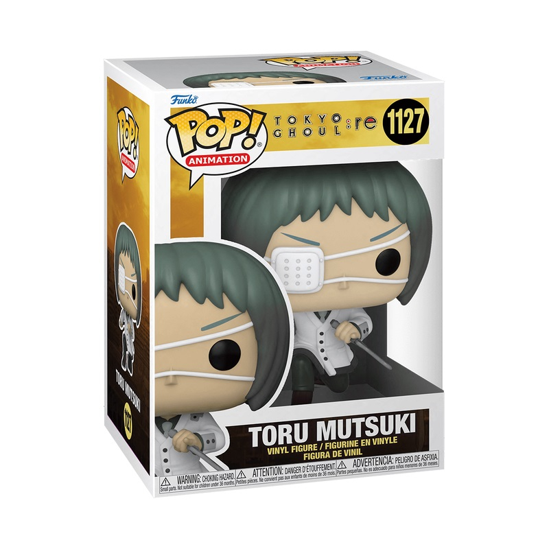 Funko POP Animation: Tokyo Ghoul:Re- Toru Mutsuki varsta 3-5 ani ,5-7 ani ,7-9 ani ,9-12 ani ,12-14 ani ,14-18 ani ,18+, Unisex [1]