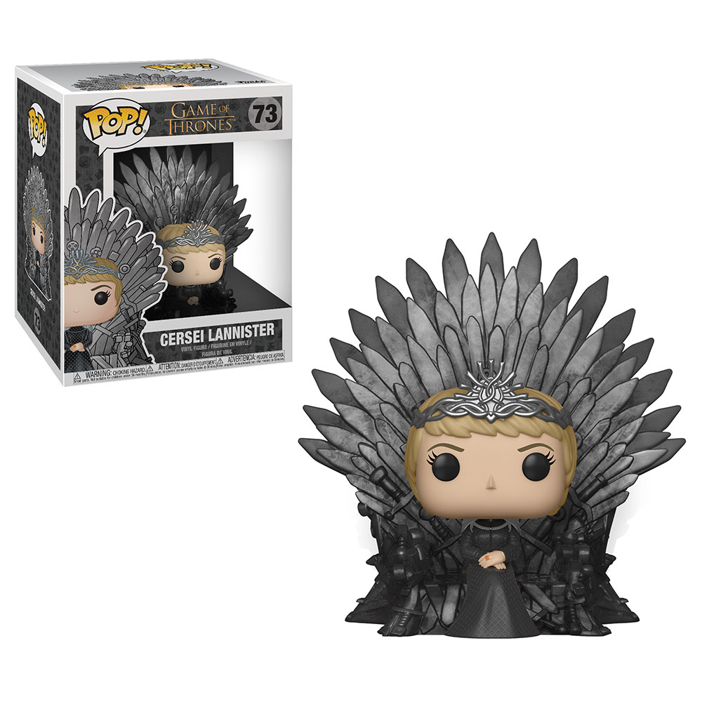 Funko Pop Deluxe: Game Of Thrones S10 Cersei On Iron Throne varsta 3-5 ani ,5-7 ani ,7-9 ani ,9-12 ani ,12-14 ani ,14-18 ani ,18+, Unisex [1]