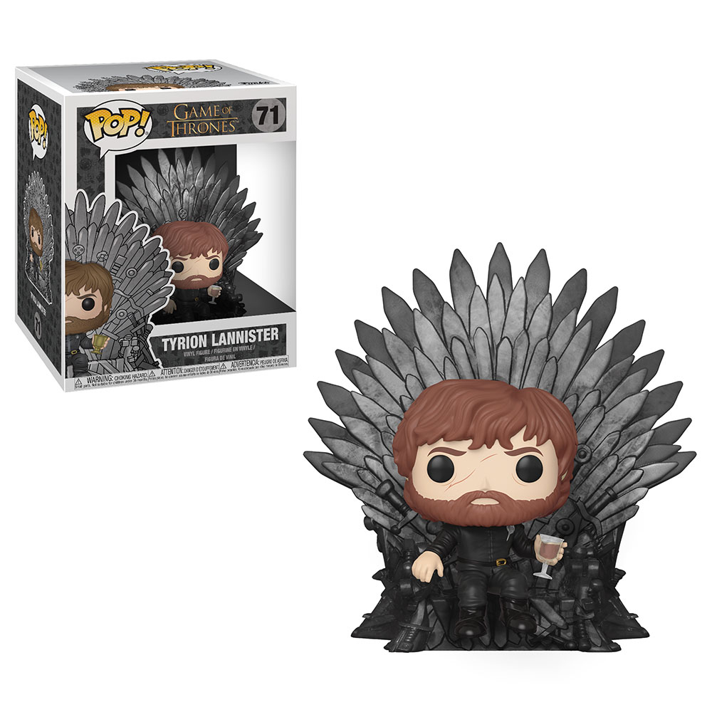 Funko Pop Deluxe: Game Of Thrones S10 Tyrion On Iron Throne varsta 3-5 ani ,5-7 ani ,7-9 ani ,9-12 ani ,12-14 ani ,14-18 ani ,18+, Unisex [1]