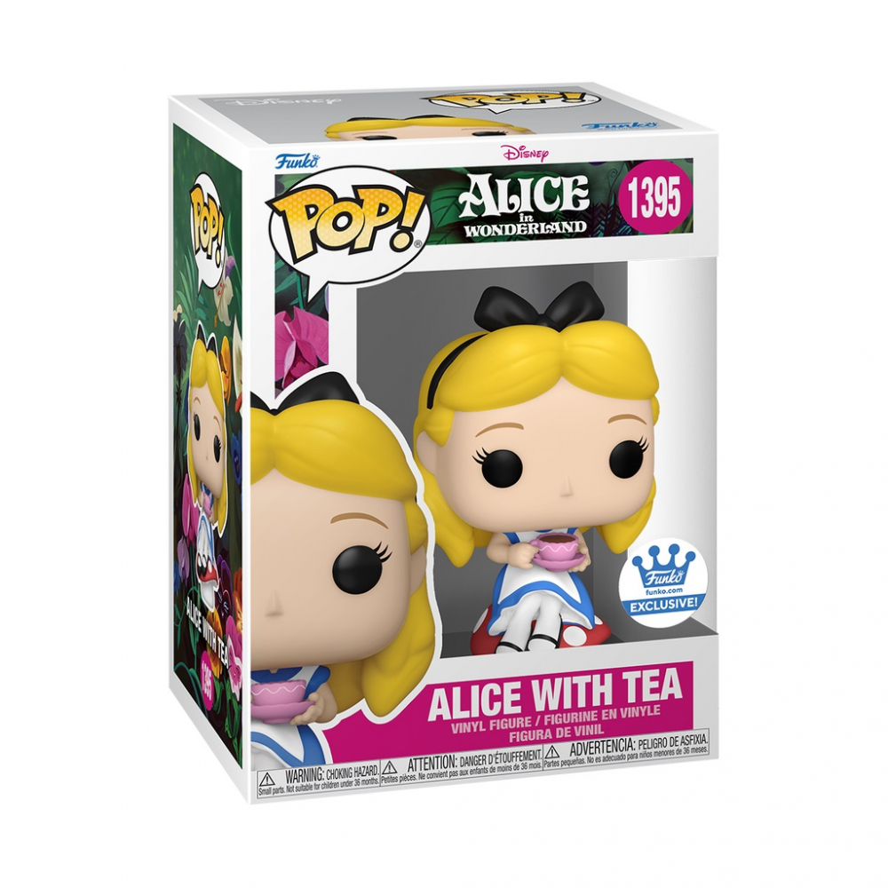Funko POP Disney: AIW- Alice w/Tea varsta 3-5 ani ,5-7 ani ,7-9 ani ,9-12 ani ,12-14 ani ,14-18 ani ,18+, Unisex [1]