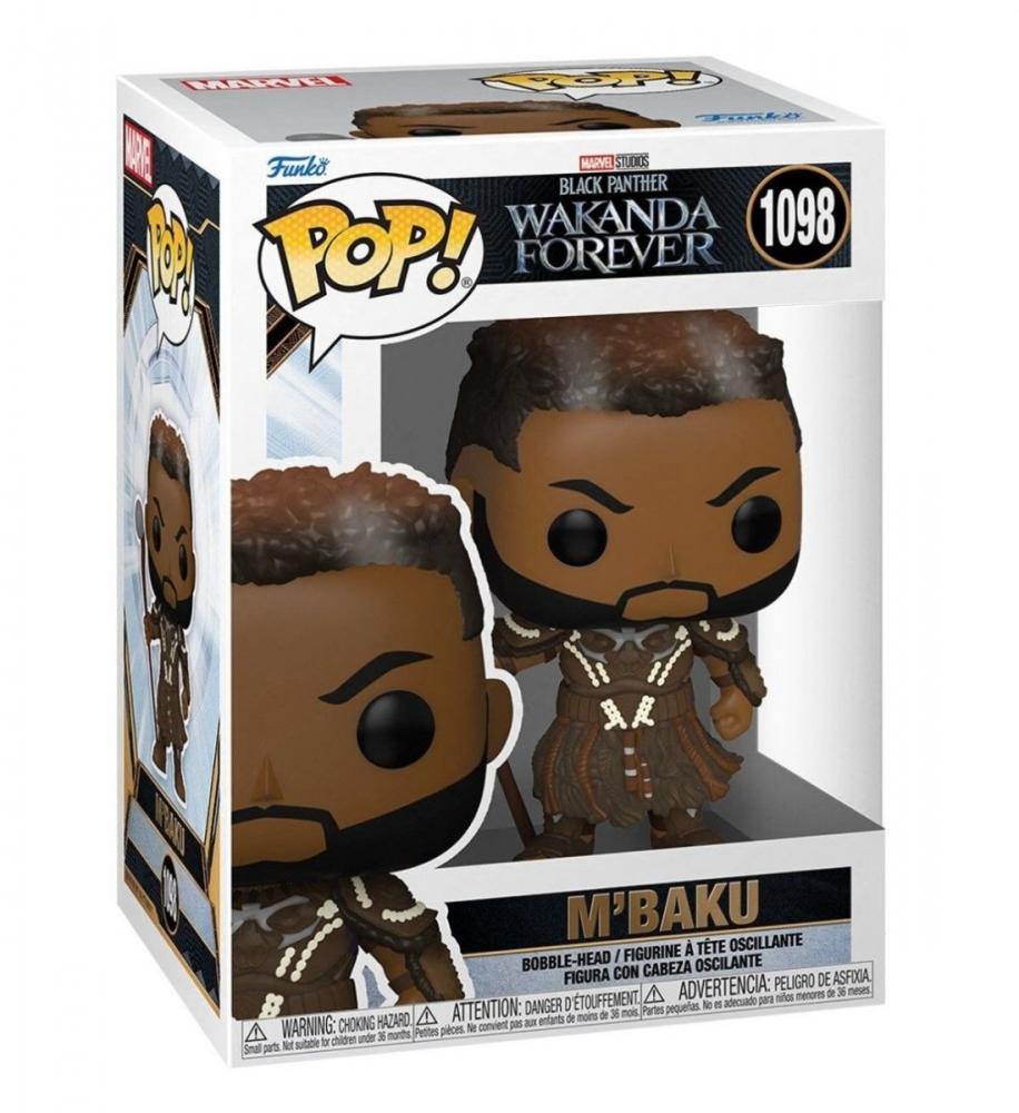 Funko POP Marvel: BPWF- MBaku varsta 3-5 ani ,5-7 ani ,7-9 ani ,9-12 ani ,12-14 ani ,14-18 ani ,18+, Unisex [1]