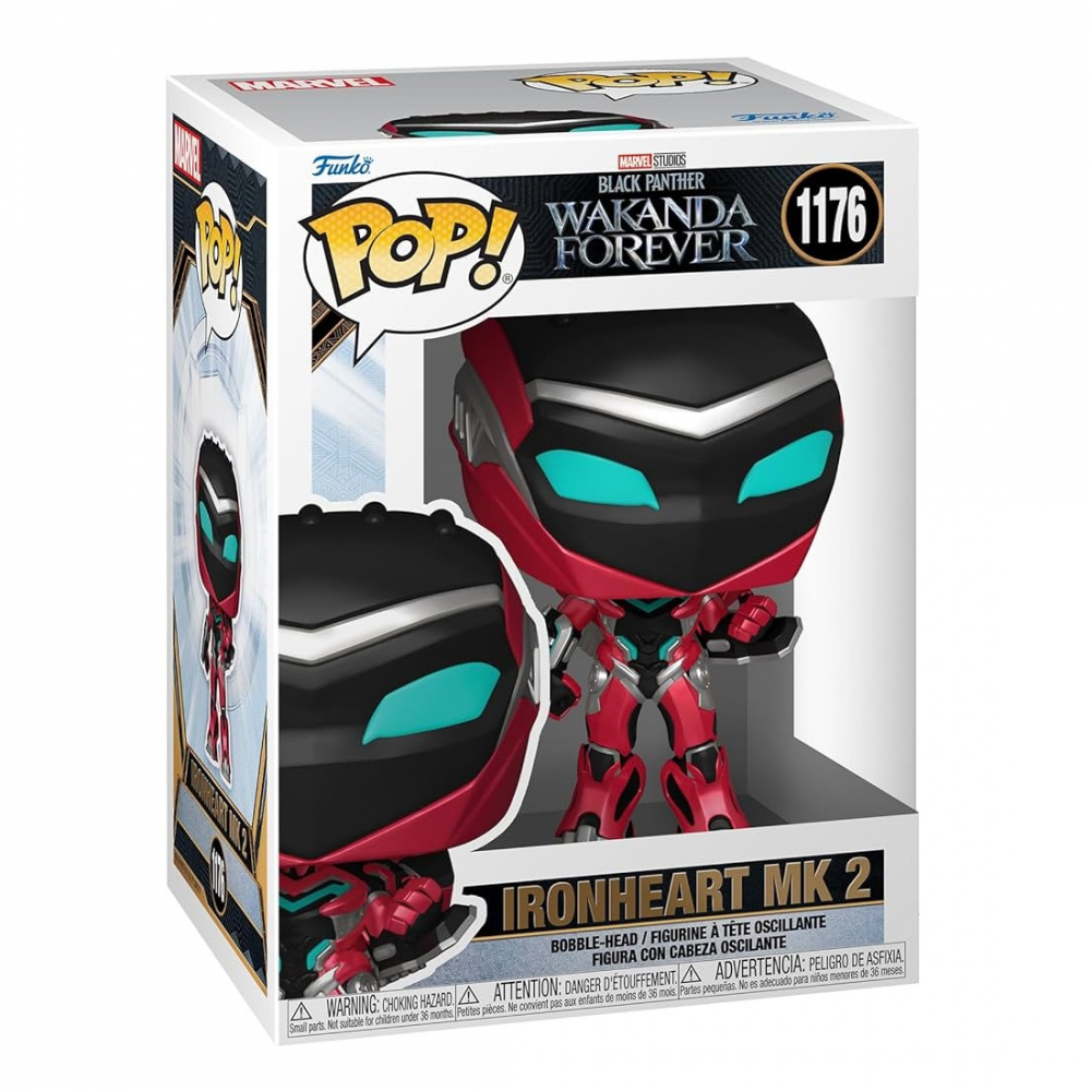 Funko POP Marvel: BPWF S2- Ironheart MK 2 varsta 3-5 ani ,5-7 ani ,7-9 ani ,9-12 ani ,12-14 ani ,14-18 ani ,18+, Unisex [1]