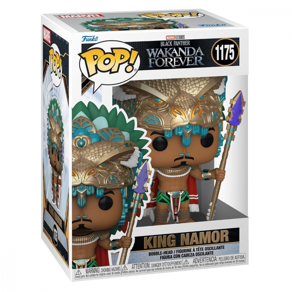 Funko POP Marvel: BPWF S2- King Namor varsta 3-5 ani ,5-7 ani ,7-9 ani ,9-12 ani ,12-14 ani ,14-18 ani ,18+, Unisex [1]