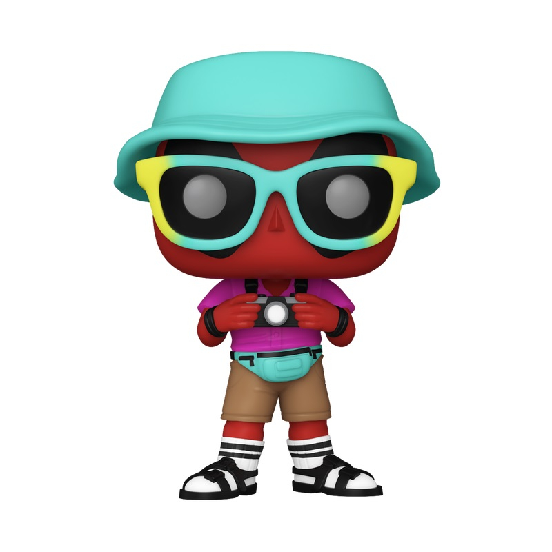 Funko POP Marvel: Deadpool- Tourist varsta 3-5 ani ,5-7 ani ,7-9 ani ,9-12 ani ,12-14 ani ,14-18 ani ,18+, Unisex [2]