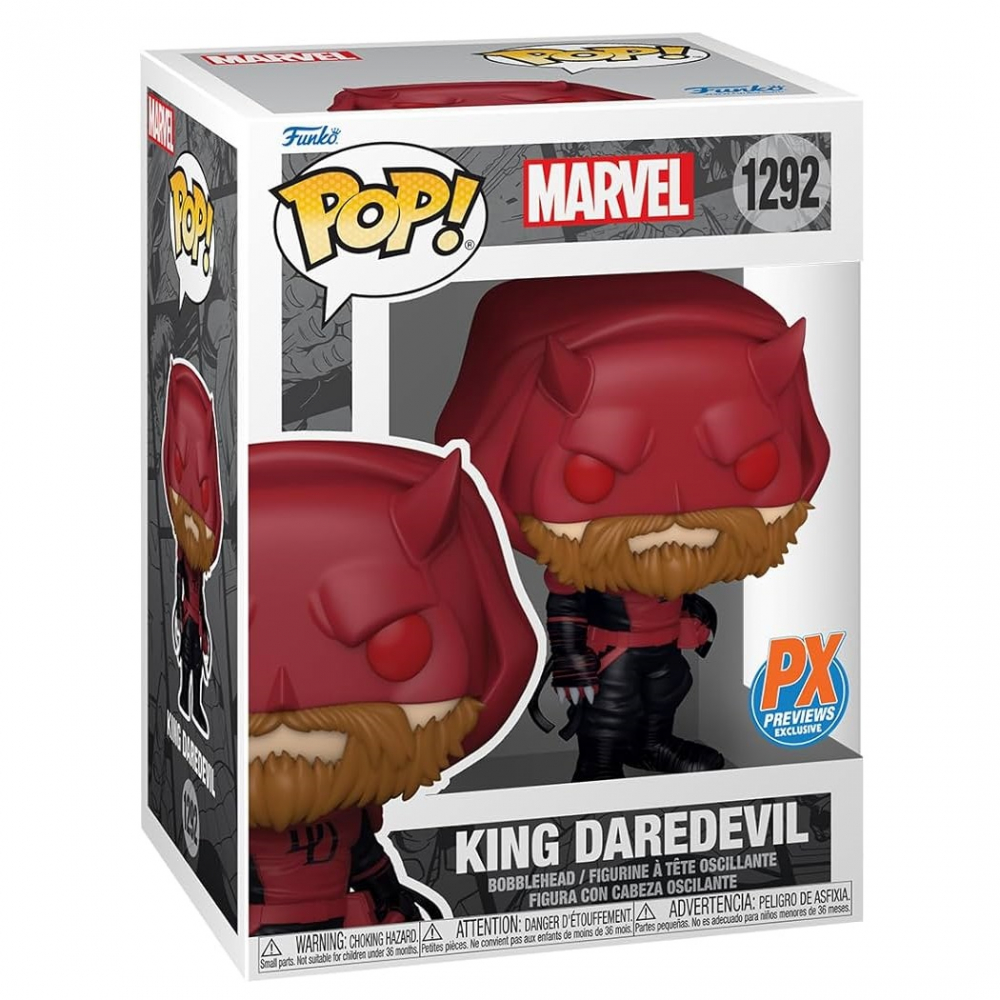 Funko POP Marvel: King Daredevil varsta 3-5 ani ,5-7 ani ,7-9 ani ,9-12 ani ,12-14 ani ,14-18 ani ,18+, Unisex [1]
