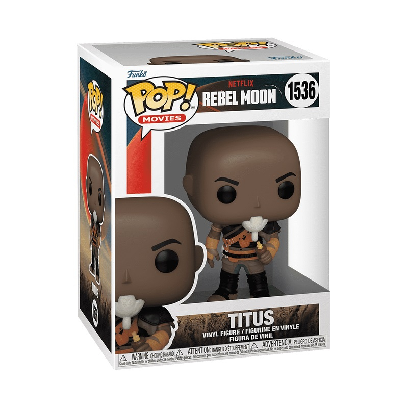 Funko POP Movies: Rebel Moon- Titus varsta 3-5 ani ,5-7 ani ,7-9 ani ,9-12 ani ,12-14 ani ,14-18 ani ,18+, Unisex [1]