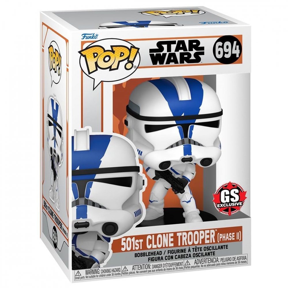 Funko POP Star Wars: MND S9- 501st Clone Trooper varsta 3-5 ani ,5-7 ani ,7-9 ani ,9-12 ani ,12-14 ani ,14-18 ani ,18+, Unisex [1]