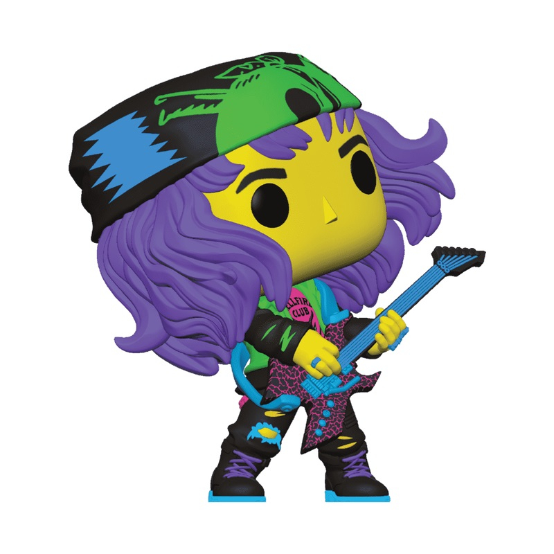 Funko POP TV: ST S4- Hunter Eddie w/Guitar??(BLKLT) varsta 3-5 ani ,5-7 ani ,7-9 ani ,9-12 ani ,12-14 ani ,14-18 ani ,18+, Unisex [2]