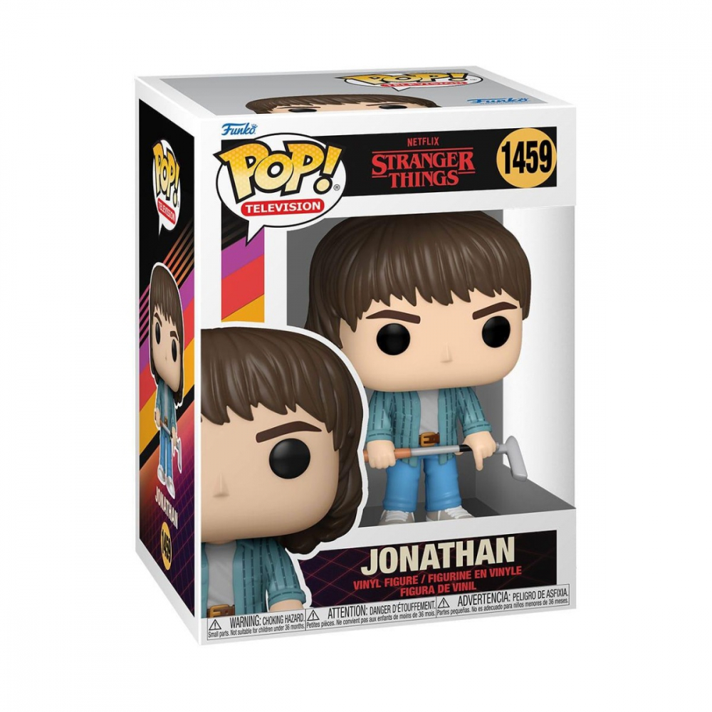 Funko POP TV: ST S4- Jonathan w/ Golf Club varsta 3-5 ani ,5-7 ani ,7-9 ani ,9-12 ani ,12-14 ani ,14-18 ani ,18+, Unisex [1]