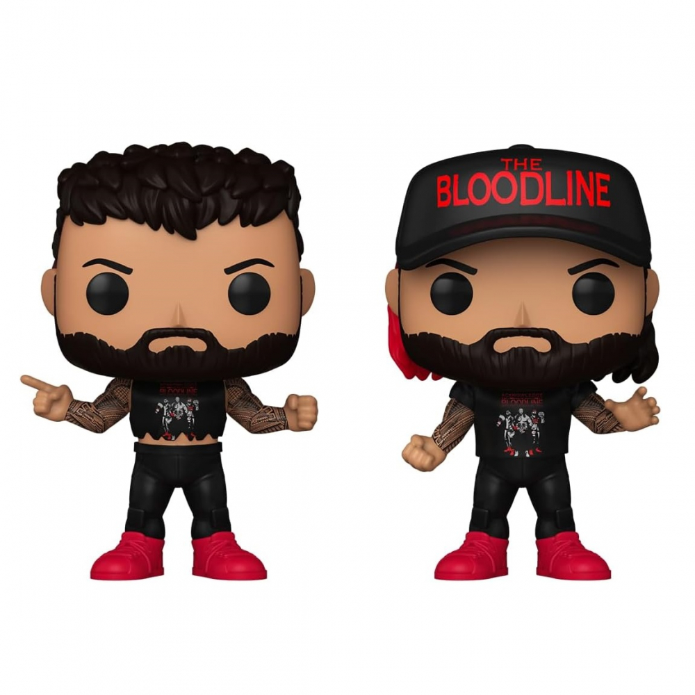 Funko POP WWE: Uso Brothers 2PK varsta 3-5 ani ,5-7 ani ,7-9 ani ,9-12 ani ,12-14 ani ,14-18 ani ,18+, Unisex [2]