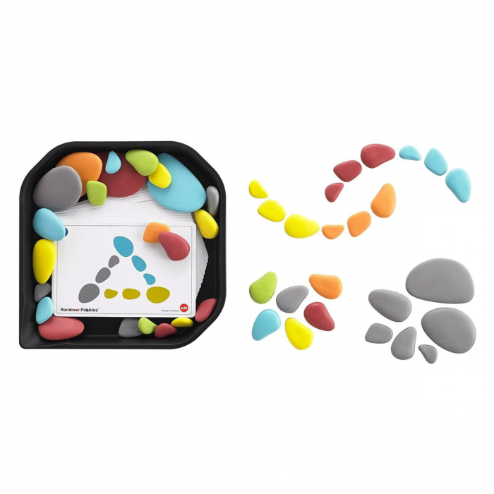 Funplay Pebbles, pietricele cu tava si activitati, 3-9 ani [3]
