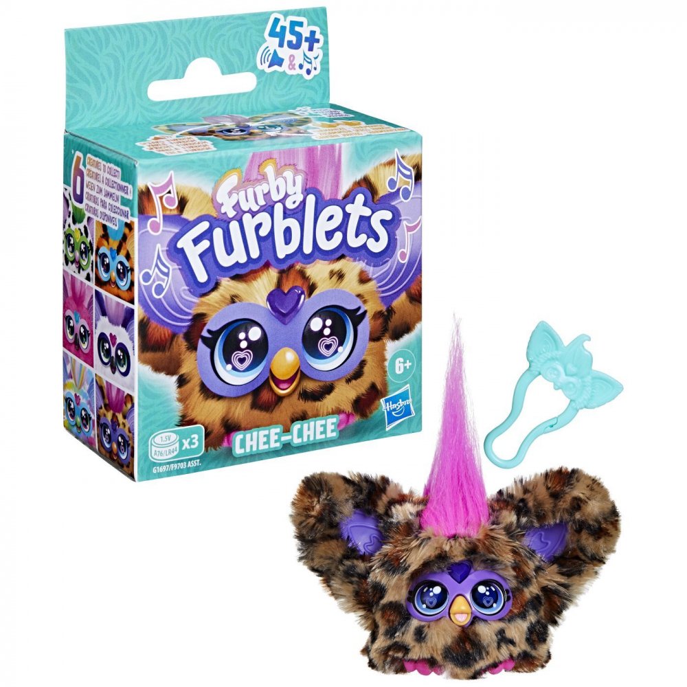 Furby furblets jucarie interactiva chee-chee, varsta de la 6 ani la 12 ani [3]