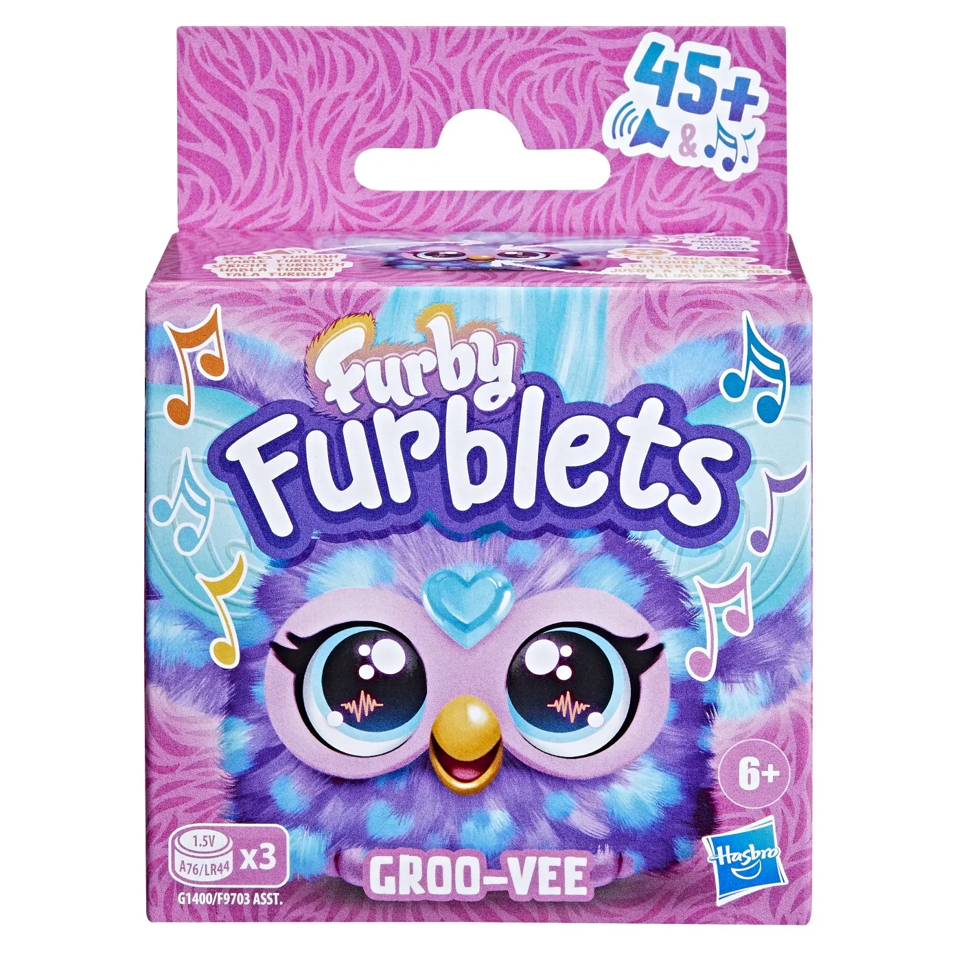 Furby furblets jucarie interactiva groo-vee, varsta de la 6 ani la 12 ani [1]
