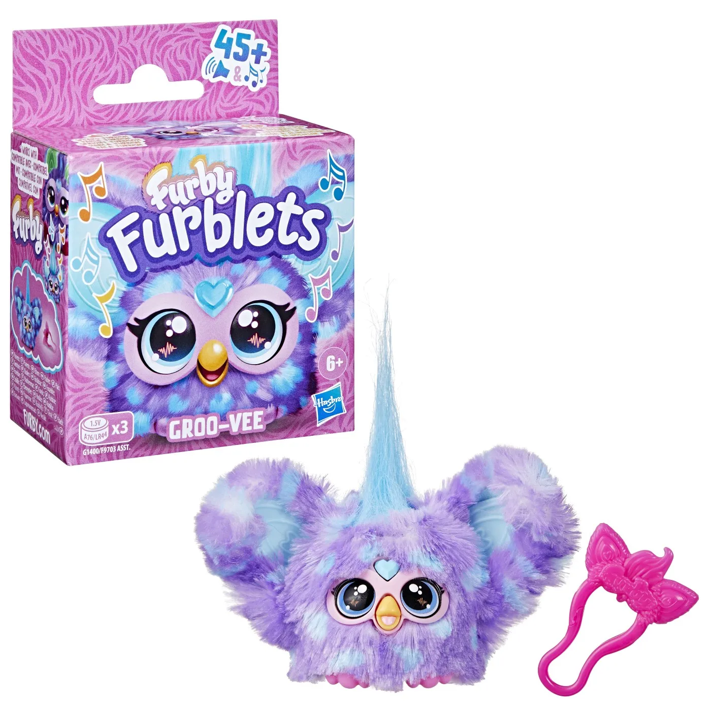 Furby furblets jucarie interactiva groo-vee, varsta de la 6 ani la 12 ani [3]