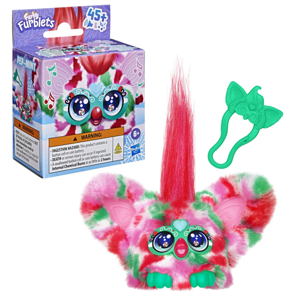 Furby furblets jucarie interactiva pep mint [4]