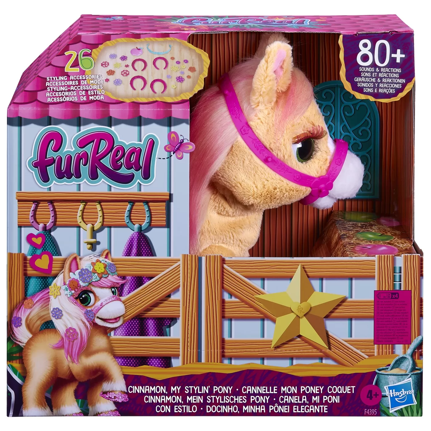 Cinnamon, Poneiul Stilat, Furreal, varsta de la 4 ani la 12 ani [8]