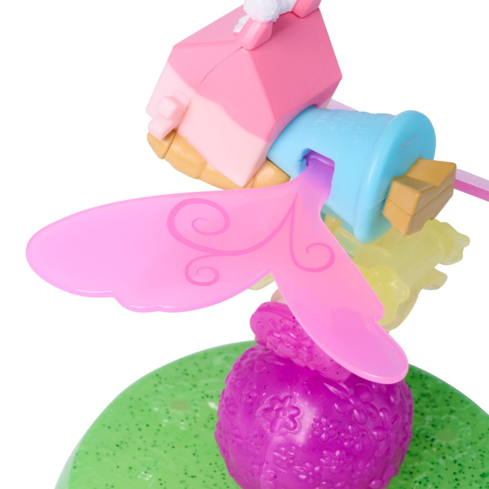 Gabbys dollhouse fairylandia inel de zana cu figurina pisicuta baby box copii varsta 3 ani - 8 ani [7]