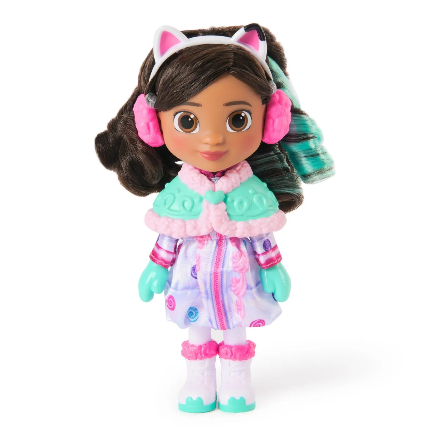 Gabbys dollhouse filmul papusa tinuta de iarna cu accesorii, copii varsta 3 ani pana la 7 ani [7]