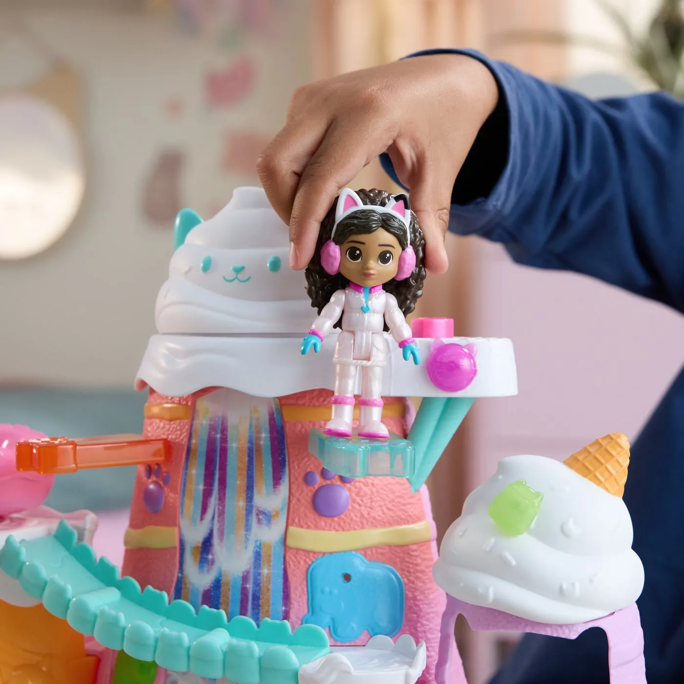  gabbys dollhouse filmul set de joaca muntele de dulciuri a lui gabby, copii 3 ani pana la 7 ani [3]
