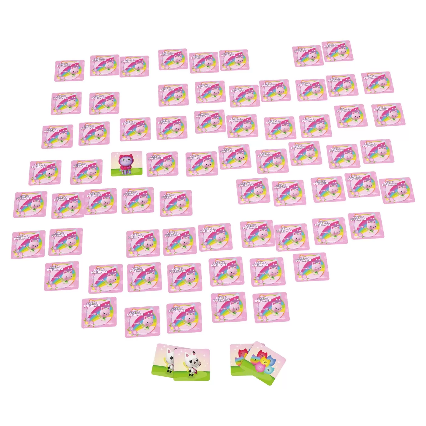 Joc memo, 72 carti de memorie, Gabbys Dollhouse [3]