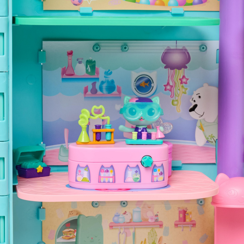 Gabbys dollhouse pisirena in camera cu potiuni [3]