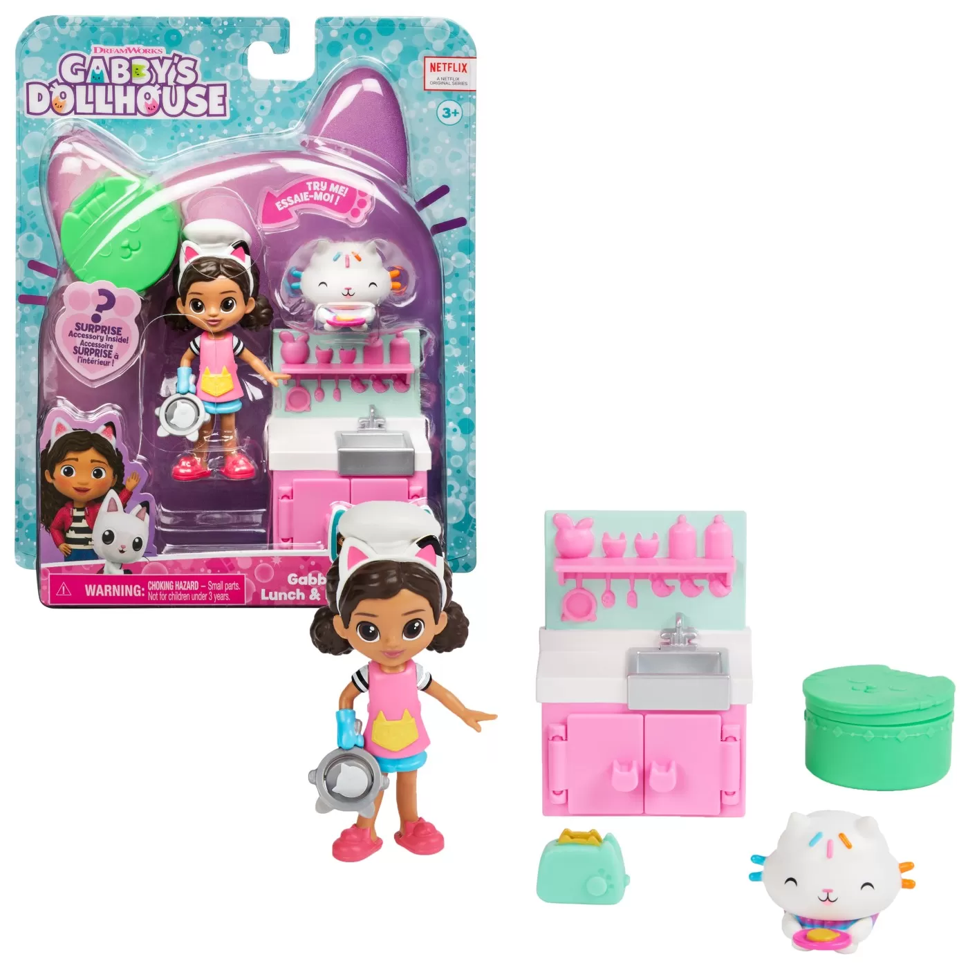 Gabbys dollhouse set pentru gatit [3]