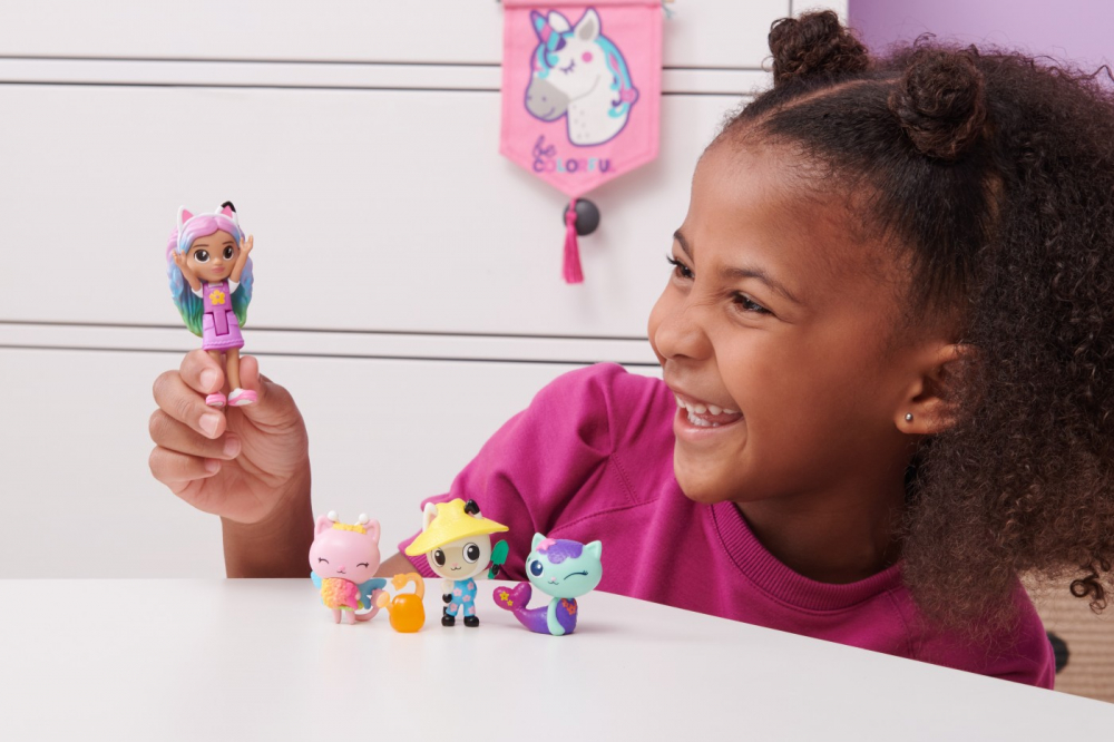 Gabbysdolls house pachet curcubeu cu pisici [4]