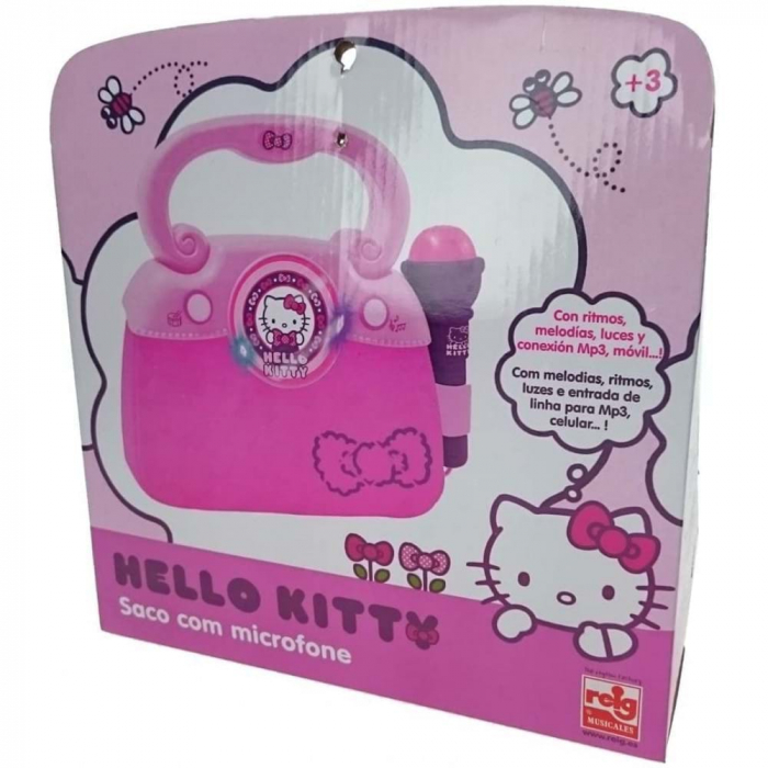 Geanta cu microfon si amplificator, jucarie Hello Kitty NEW [3]