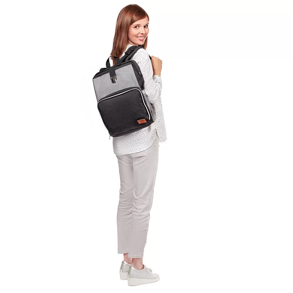 Geanta multifunctionala mamici kinderkraft molly, black, varsta de la 0 luni la +15 ani [3]