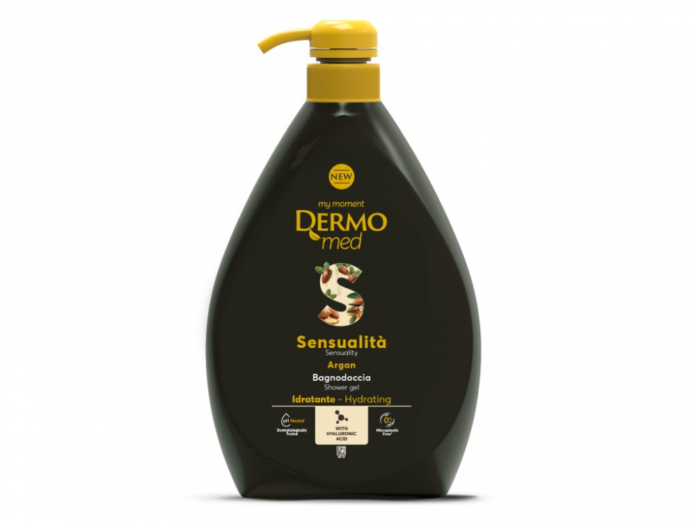 Gel de duș cu dispenser Dermomed 1 L [1]