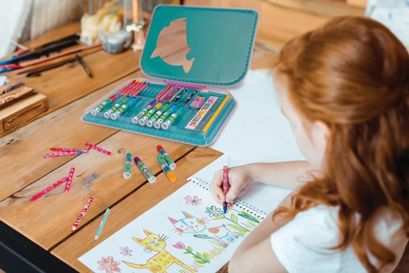 Gentuta pentru desen art case gabby dollhouse, copii varsta 3 ani pana la 7 ani [3]