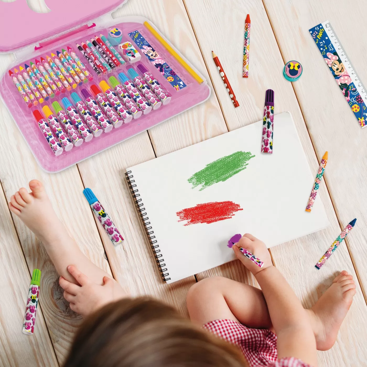 Gentuta Minnie Mouse, Set pentru desen, Art Case, varsta de la 3 ani la 5 ani [3]